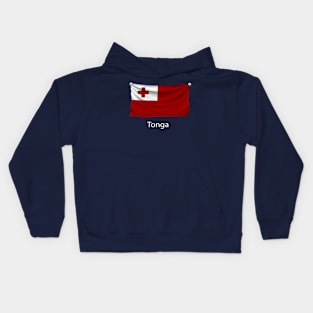 Tonga Flag Kids Hoodie